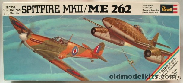 Revell 1/72 Fighting Deuces Spitfire MkII / Me-262, H221-100 plastic model kit